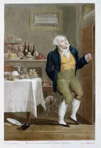 El fin de los gastrónomos de Philibert Louis Debucourt